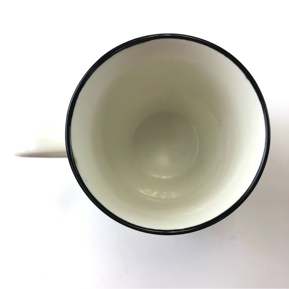 Abbott white ceramic Bee mug - Picture 4 of 8